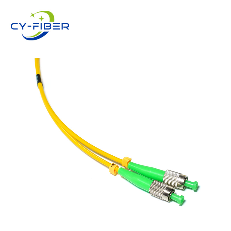 OS2 FC APC-ST UPC雙工LSZH 3.0mm光纖跳線, 3m