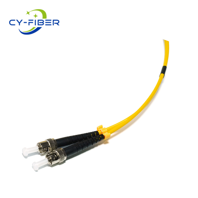 OS2 FC APC-ST UPC雙工LSZH 3.0mm光纖跳線, 3m