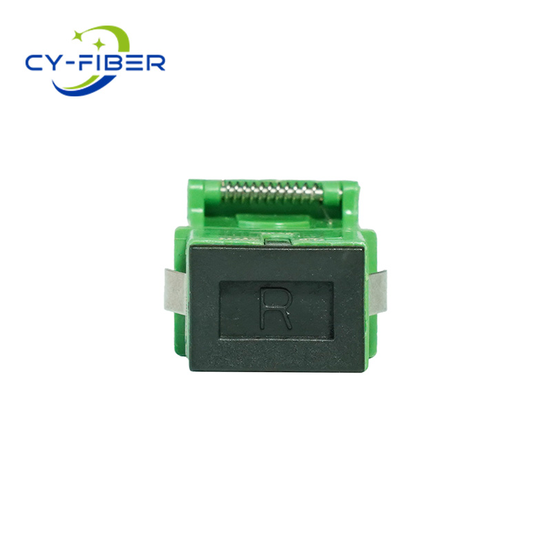 SC APC 單工 OS2單模 翻蓋款 光纖適配器